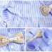 KAMA MUTA Blue Striped Dog Shirt, Lightweight and Breathable Pet Summer Clothing for Small and Medium Dogs